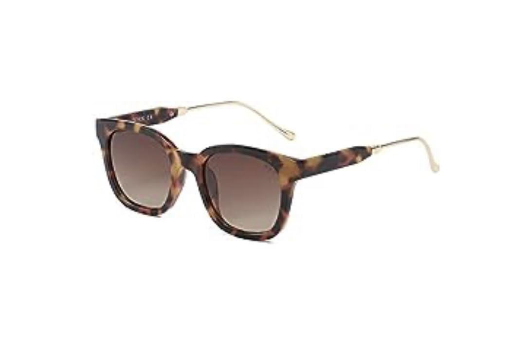SOJOS Classic Square Polarized Sunglasses for Women Men Retro Trendy UV400 Sunnies SJ2050 | Amazon (US)