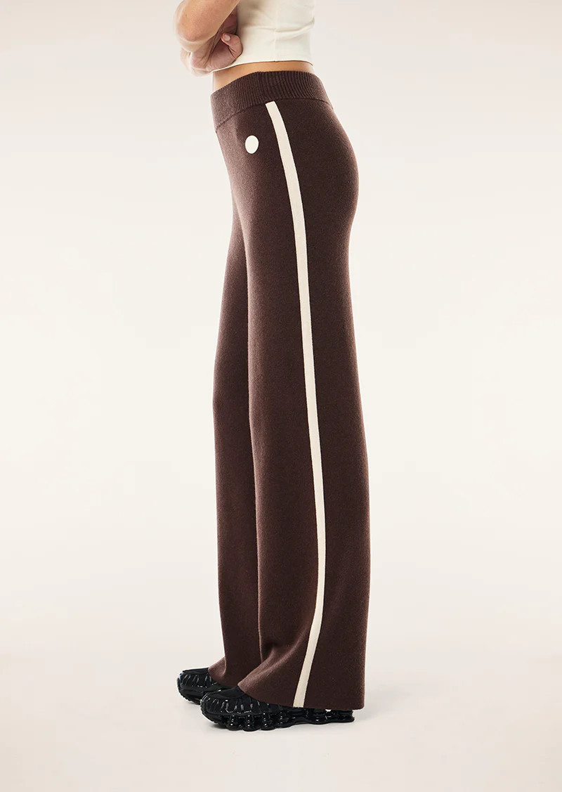 VERGE KNIT PANT IN ESPRESSO | P.E Nation AU