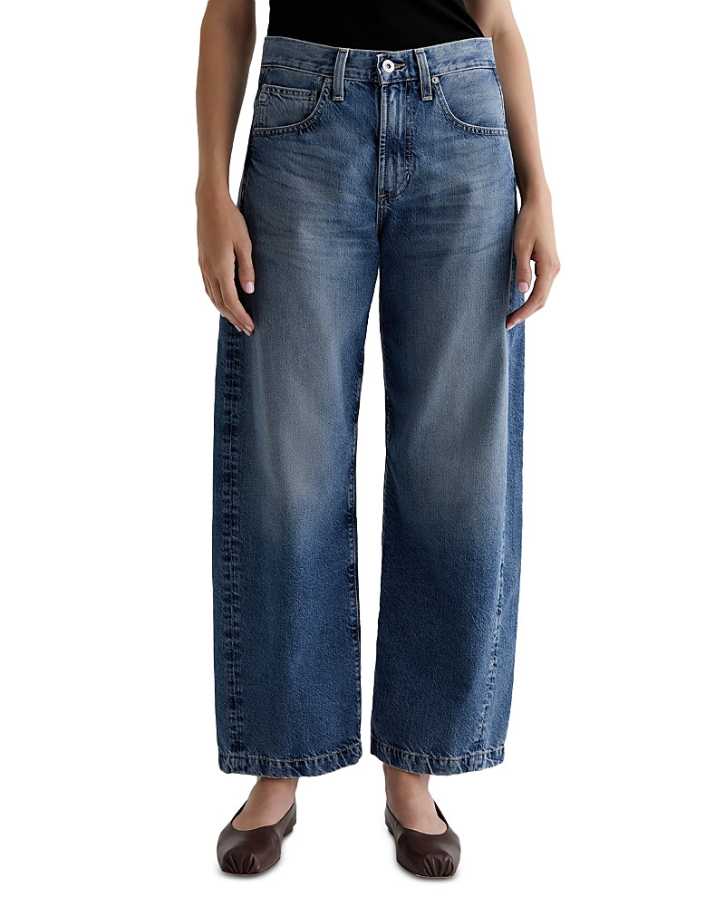 Ag High Rise Barrel Leg Jeans in Bari | Bloomingdale's (US)