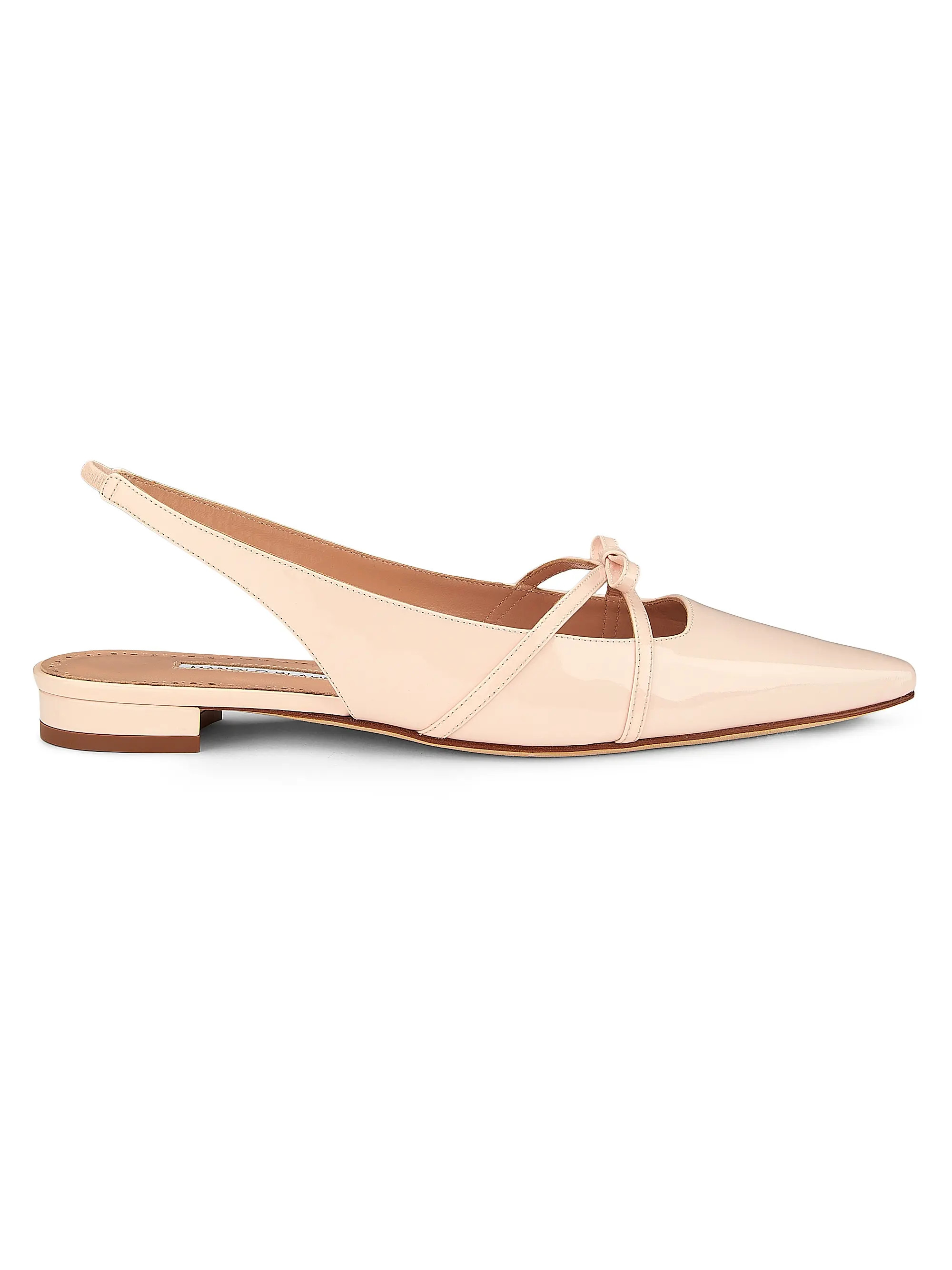 Dariasli Patent Leather Slingback Flats | Saks Fifth Avenue
