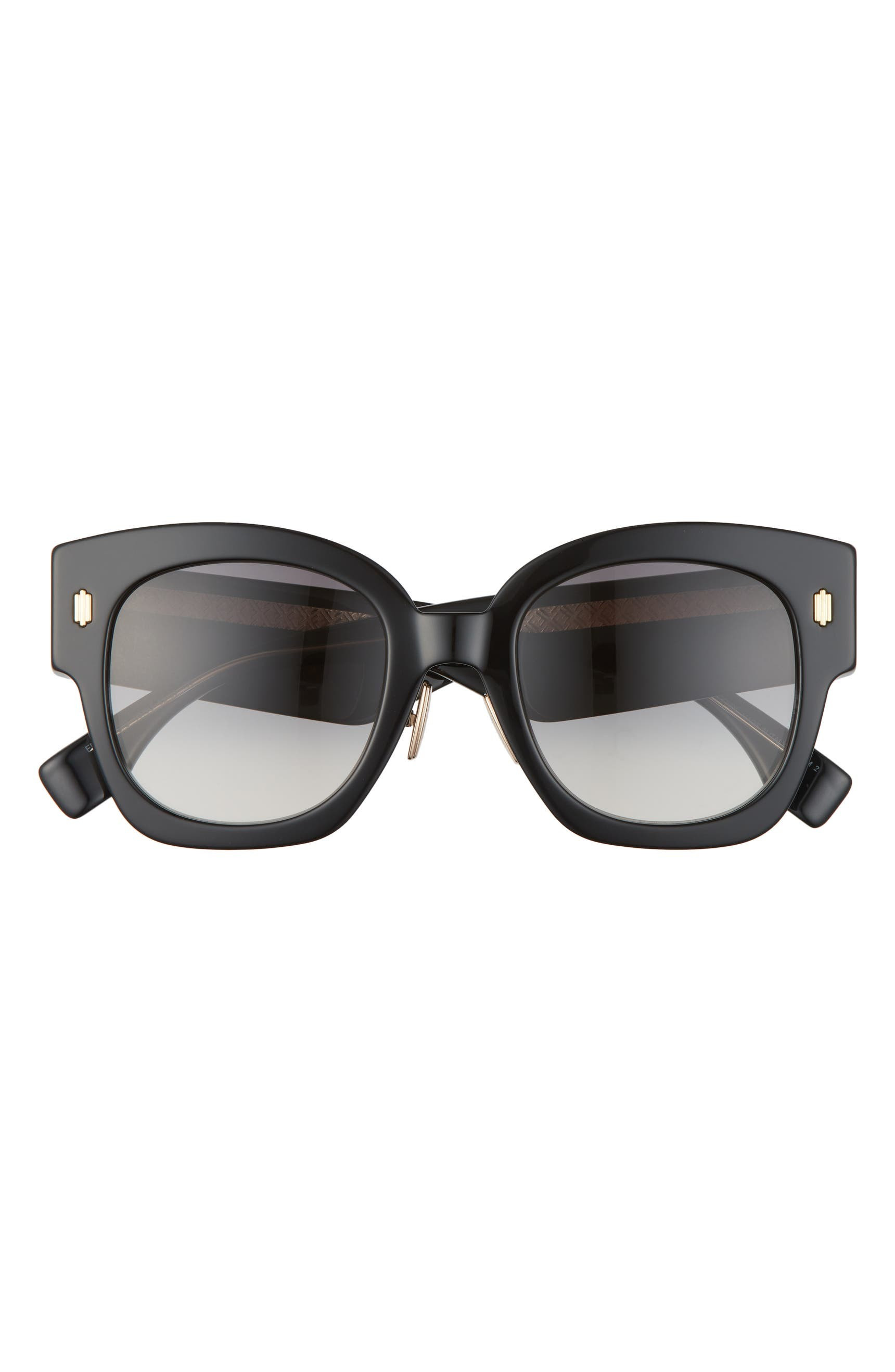 52mm Gradient Square Sunglasses | Nordstrom