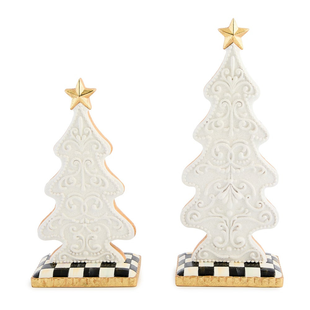 Gingerbread Small Trees, Set of 2 | MacKenzie-Childs