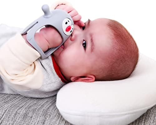 Smily Mia Penguin Buddy Never Drop Silicone Baby Teething Toy for 0-6month Infants, Baby Chew Toy... | Amazon (US)