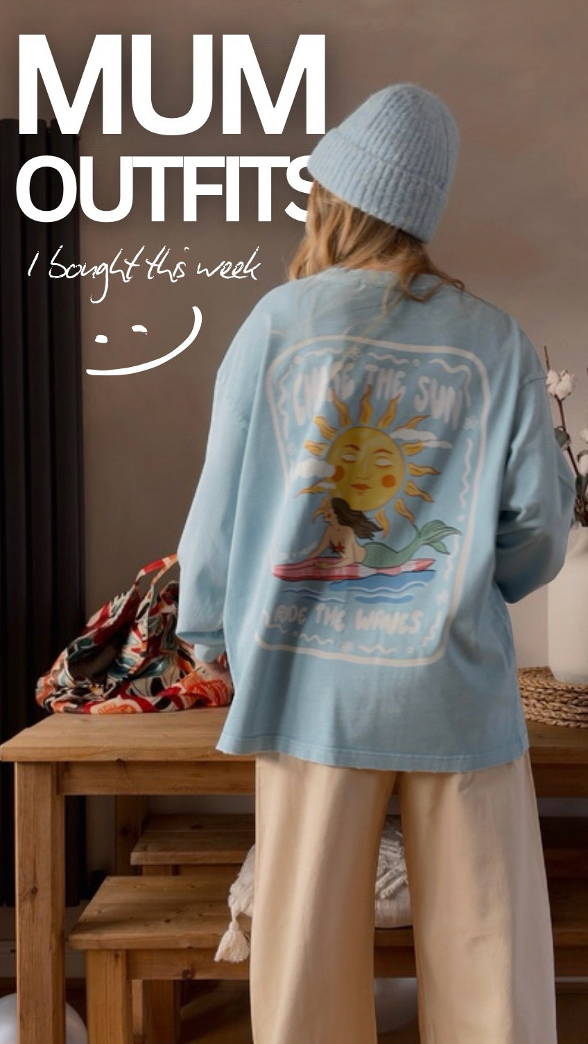 Did you just say oversized chocolate bomber £15 😮‍💨 she’s living rent free in my wardrobe let alone head !! Straight in the bag ✨🤙🏽


Head over to my Feb IG highlights on my page for all links saved there too ! Xxxx


OUTFIT DEETS 
I’m a uk 10 , 5’7
Living for an oversized fit :)

OUTFIT 1
Blue surfer girl tee @thingsyoureallylike I’m wearing size M ( link in Feb highlights on my page ! ) 

Butter yellow wide jeans £36 , @mango , sized down 2 sizes , wearing size uk 6 

Blue fluffy beanie £12 @nextofficial ( link in Feb highlights on my page ! ) 

Vans checkerboard slip ons @vans @asos £65 I’m wearing uk 6 & I’m a uk 5.5 

Tropical oversized bag £42 @nextofficial ( link in Feb highlights on my page ! ) 


OUTFIT 2 
Brown bomber jacket £15 promo @asos wearing size L

Yellow sweatshirt £36 promo @quicksilver_surf @asos wearing size XL

Tan wide leg jeans £26 promo @mango I sized down 2 sizes , wearing up size 6 

Yellow @carhartt beanie £30 @amazonuk ( link in Feb highlights on my page ! ) 

Tan @vans via @vans_europe £34 promo wearing uk 6 , I’m a uk 5.5 



OUTFIT 3
Chilli knit £24 promo @tuclothing Sainsbury’s , wearing size XL

Stone barrel trousers ( these have a raw hem at the top ! ) £9 !!! Promo @asos , wearing size 10

Mint jacket £17 promo @asos @topshop wearing size L

Borg tan bag £45 @nextofficial ( link in Feb highlights on my page ! ) 

Givenchy Irresistable Nectar ( smells like candy !! ) £56 @bootsuk with code SAVE20 



Wishing you the best week my gorgeous girlies !! Xxxxxxx




#mumstyle #grwm #springoutfits #mumstyleuk #highstreetfashion 

#LTKuk #LTKspring #LTKeurope