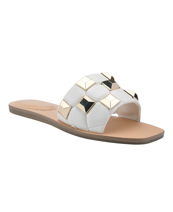 Marc Fisher Women's Bamer Studded Slide Sandals & Reviews - Sandals - Shoes - Macy's | Macys (US)