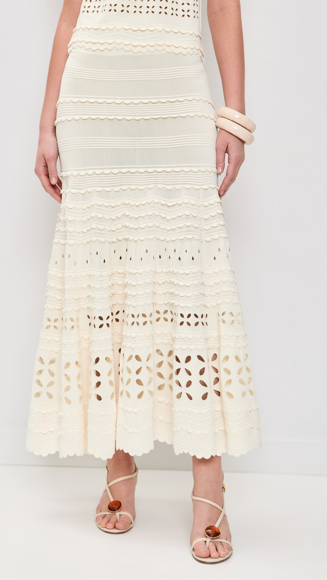 Annisa Eyelet Knit Skirt | Shopbop