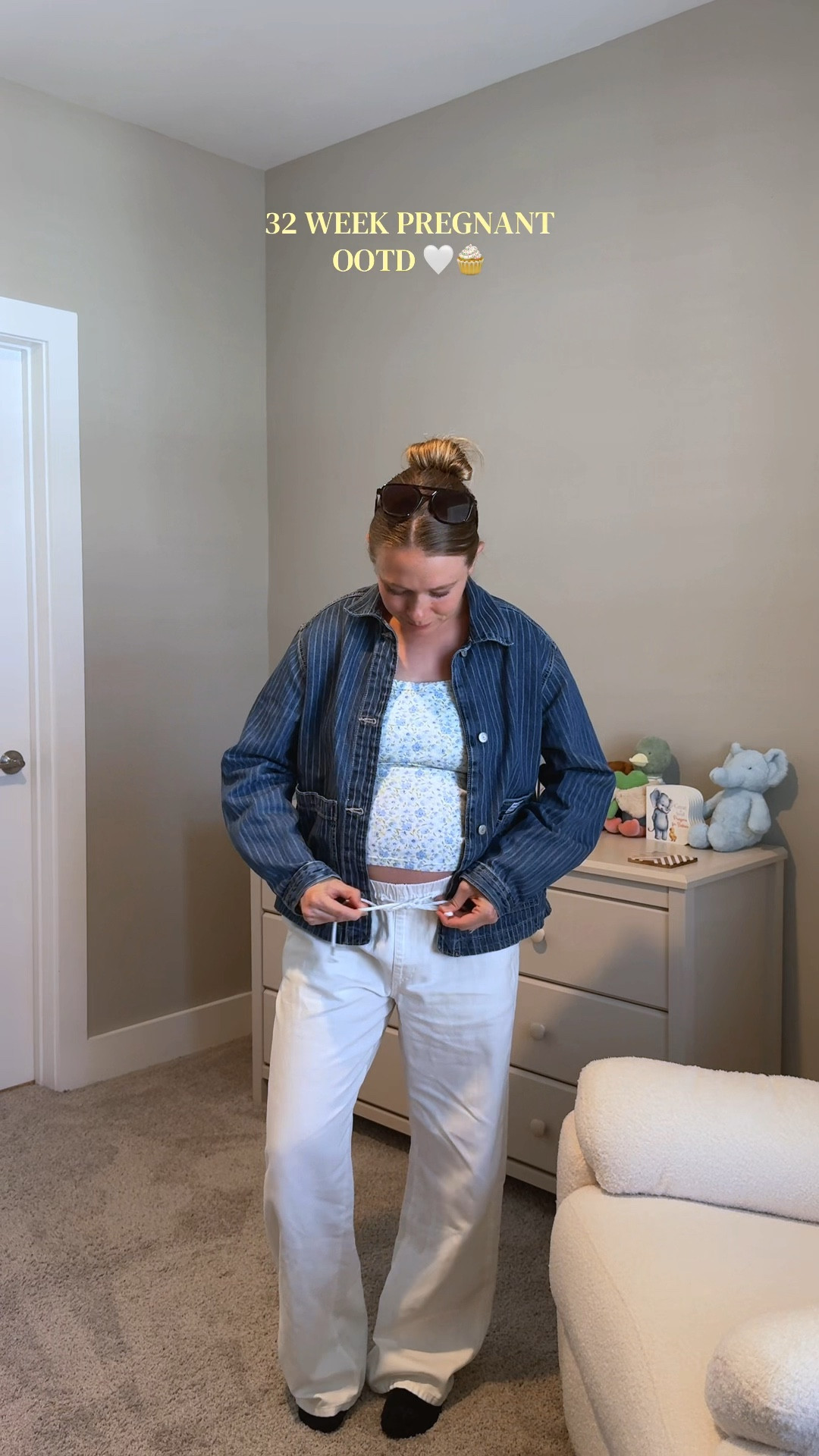 32 weeks pregnant ootd 

#LTKBump #LTKootd #LTKBaby