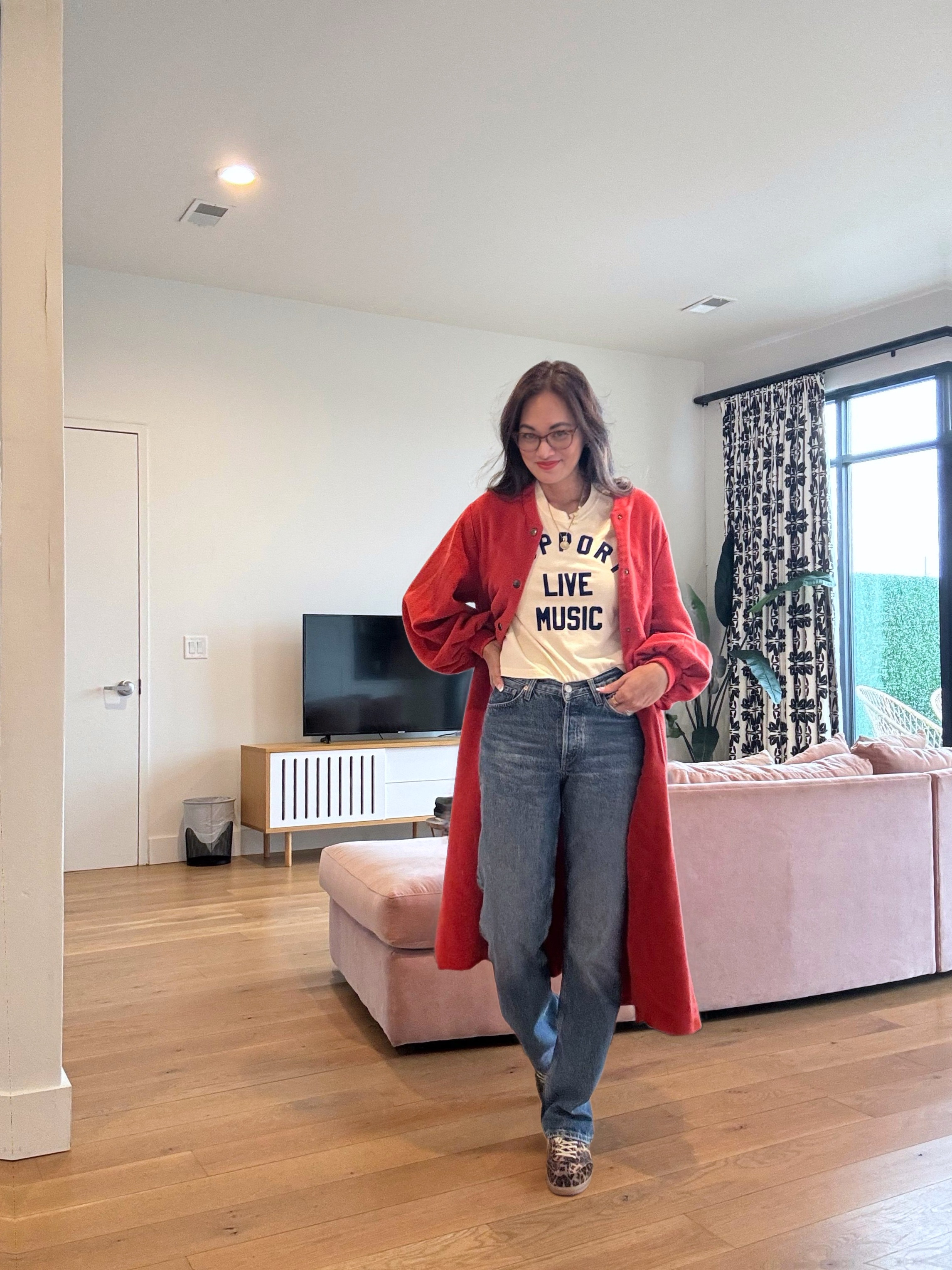 Leopard & orange are a great combo.  

 #LTKOver40 #LTKFindsUnder100 #LTKShoeCrush