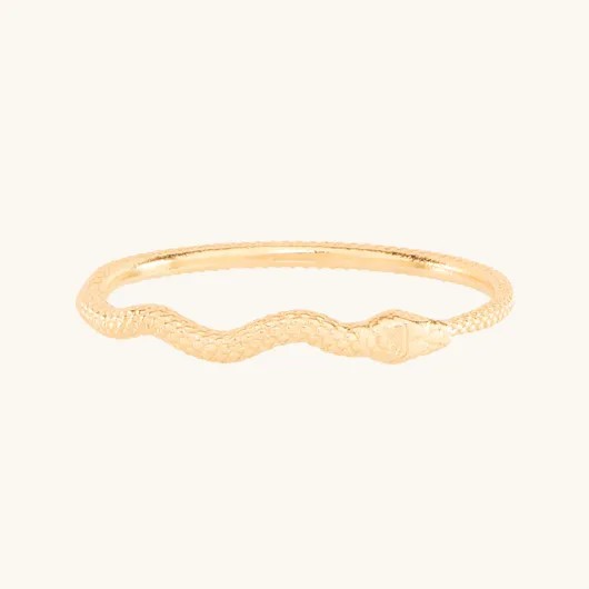 Sylvie Gold Snake Stacking Ring | Catbird