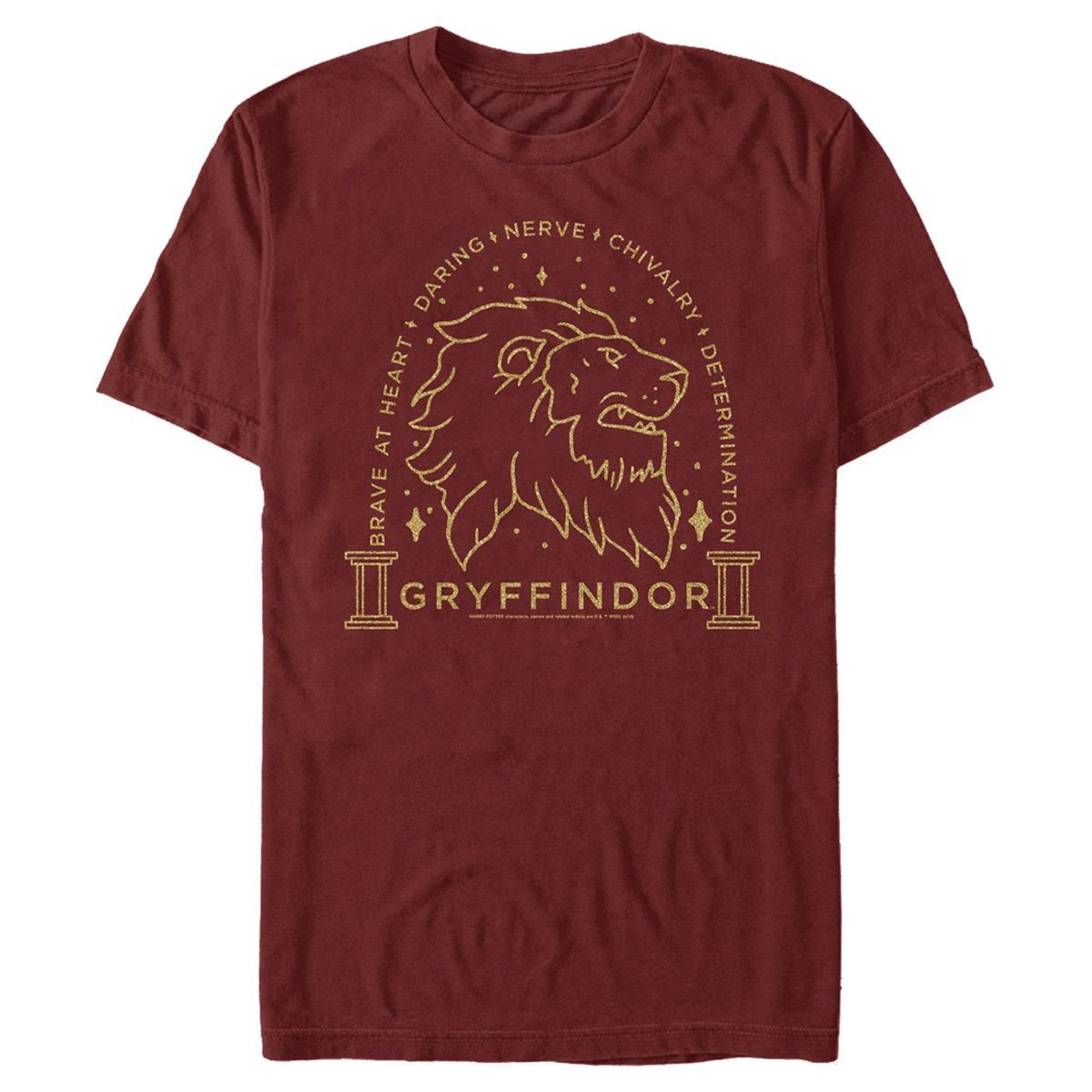 Men's Harry Potter Gryffindor House Emblem T-Shirt | Target