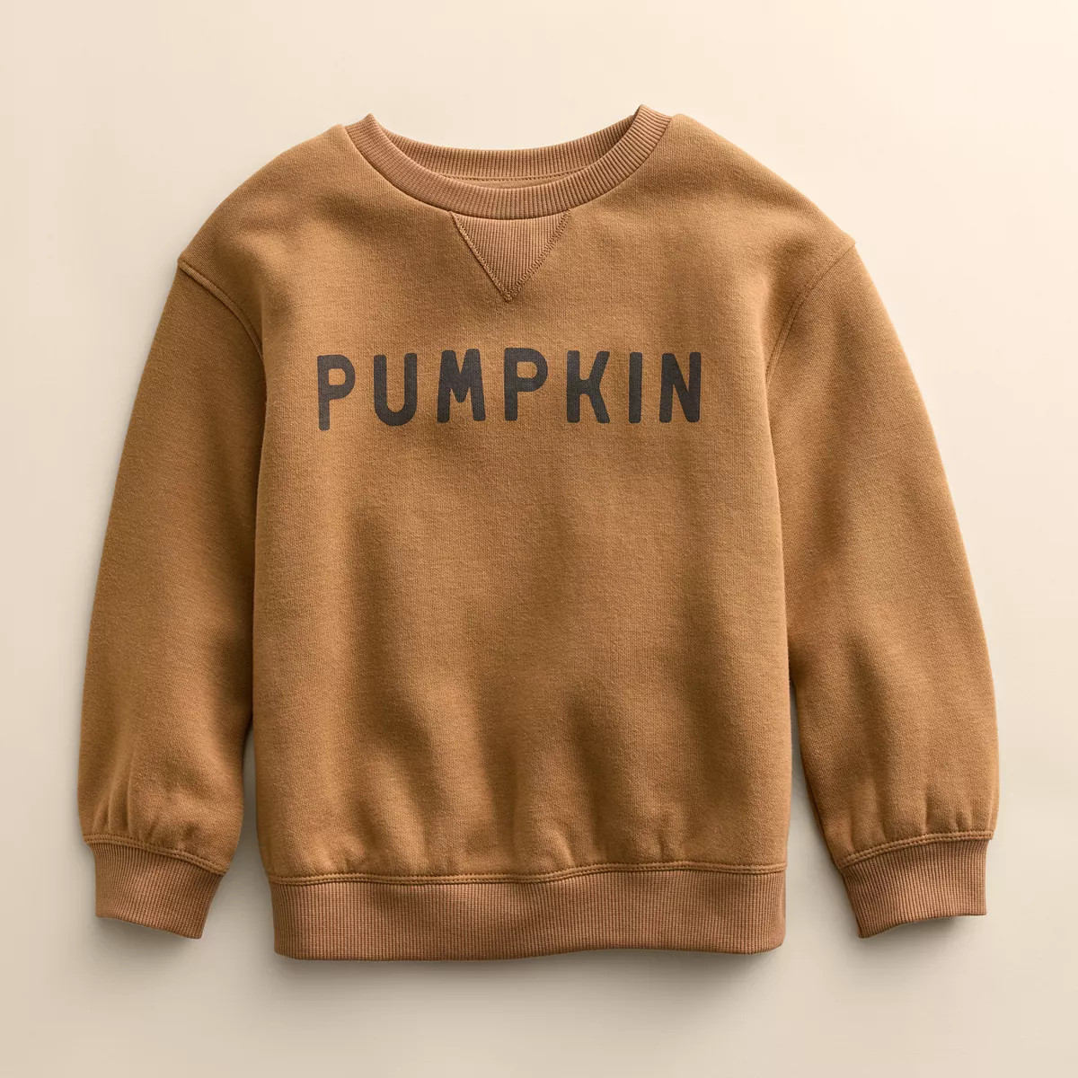Kids 4-12 Little Co. by Lauren Conrad Pumpkin Crewneck Pullover | Kohl's