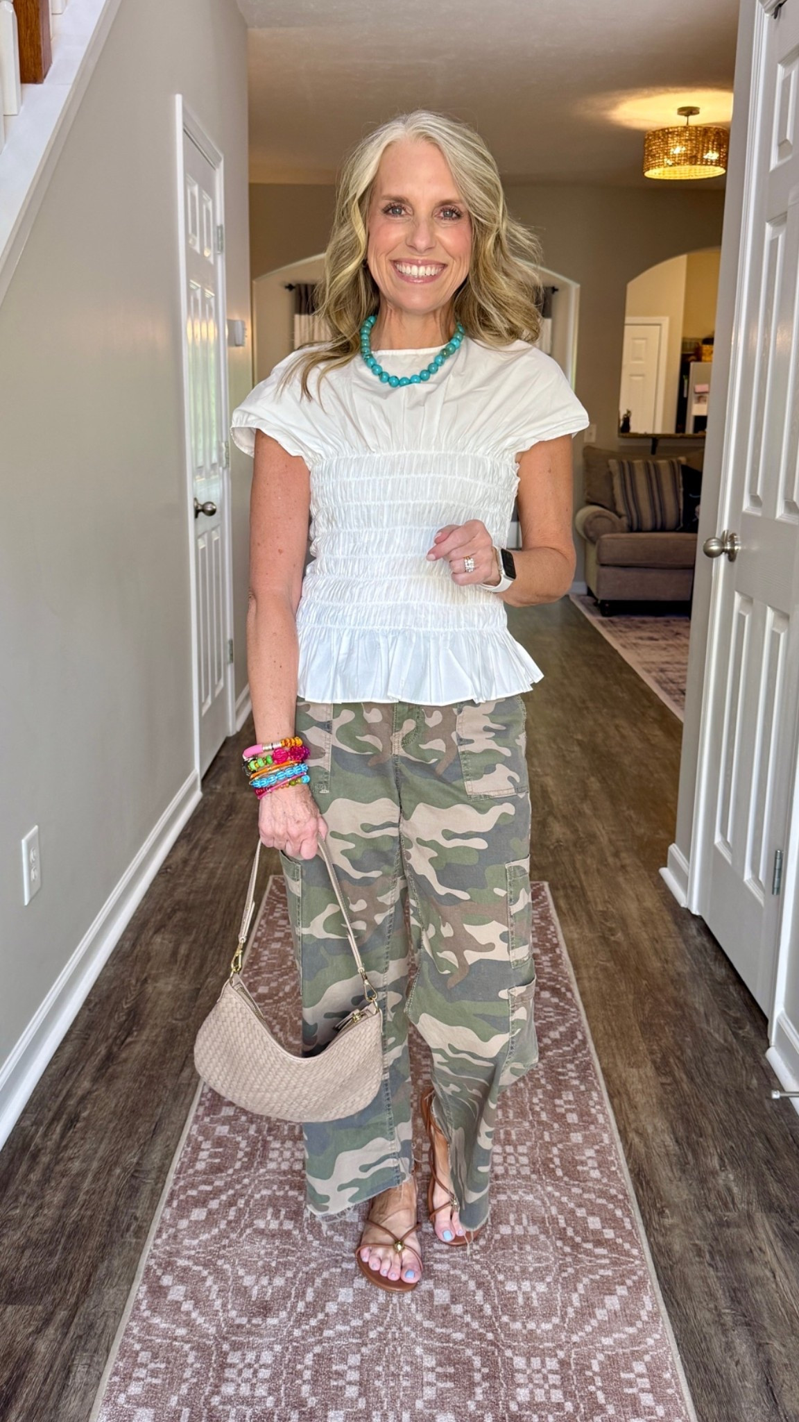 I love the camo with a sassy shirt. XS top/small pants. I cut 5” off mine

#LTKgrwm #LTKootd #LTKOver40

#LTKgrwm #LTKootd #LTKOver40