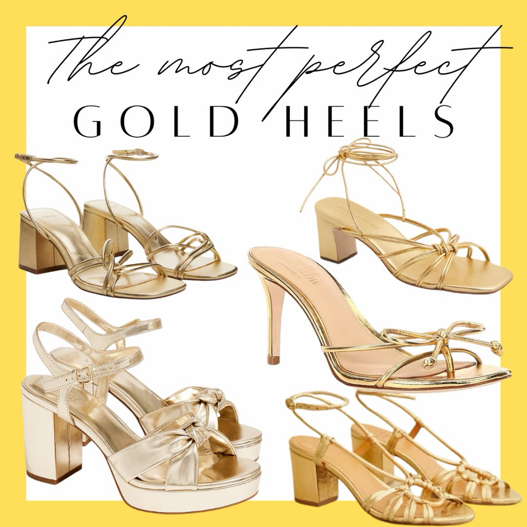 Stepping into summer with my top picks for heels! 🌴✨ The golden tones perfectly complement that sun-kissed glow & your favorite sundress.  👠💛👡


#BeachFashion #OOTD #StyleInspo #FashionGoals #SummerVibes #OutfitIdeas #Stylish #InstaFashion #Trendy #SummerStyle  #SummerFashion #AntonioMelani #JCrew #JCrewOutlet #Tuckernuck #Dillards #Mango 

#LTKStyleTip #LTKSeasonal #LTKShoeCrush