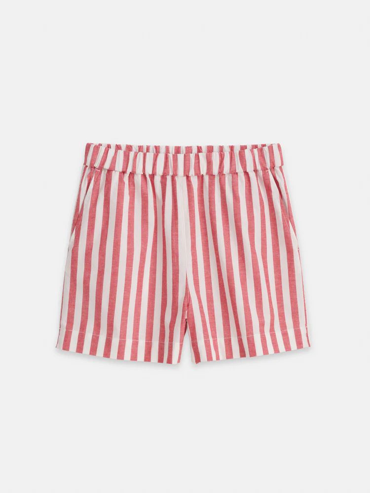 Poolside Shorts In Positano Stripe | Alex Mill