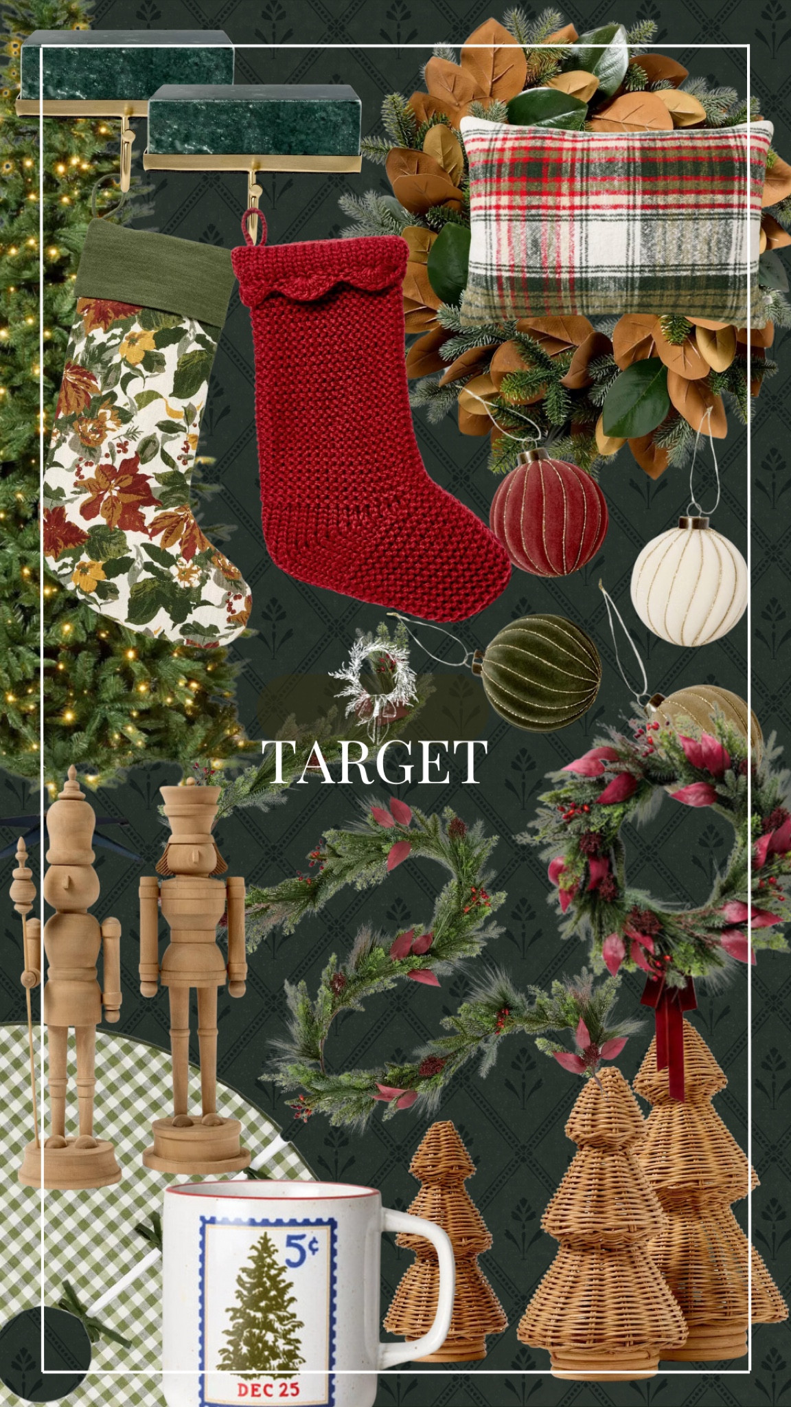 Holiday decor available at Target 🎯 

#LTKHoliday