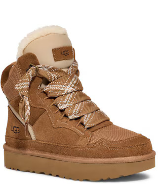 Women's Highmel Suede and Mesh High Top Sneakers | Dillard's