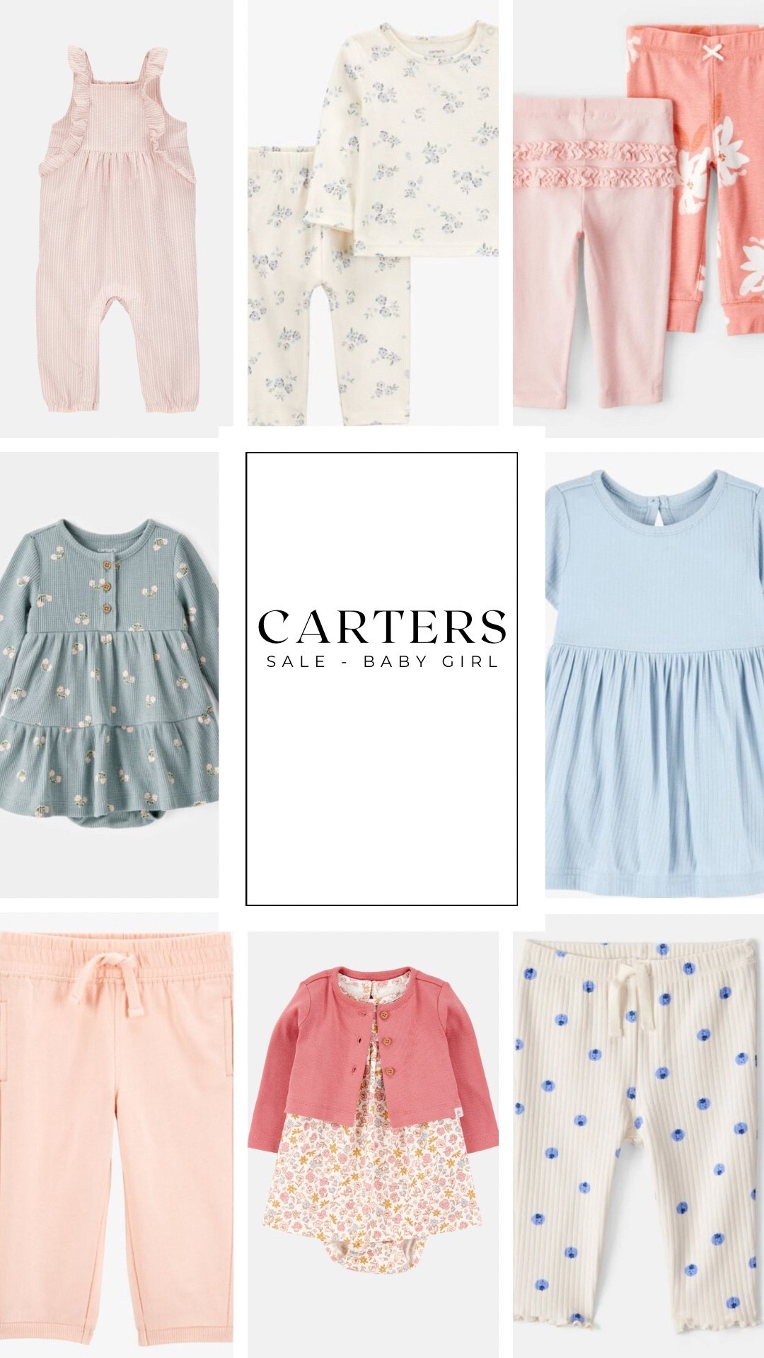 So many amazing deals over at Carters right now! Snagged some things for baby girl 💕

#LTKKids #LTKFamily #LTKBaby