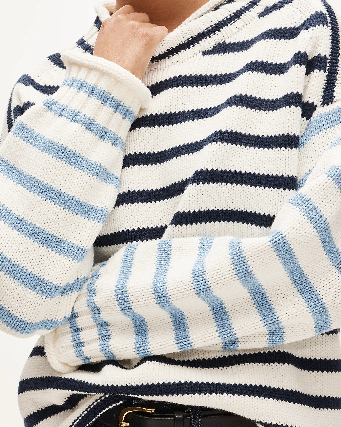 2025 Rollneck&trade; sweater in stripe | J. Crew US