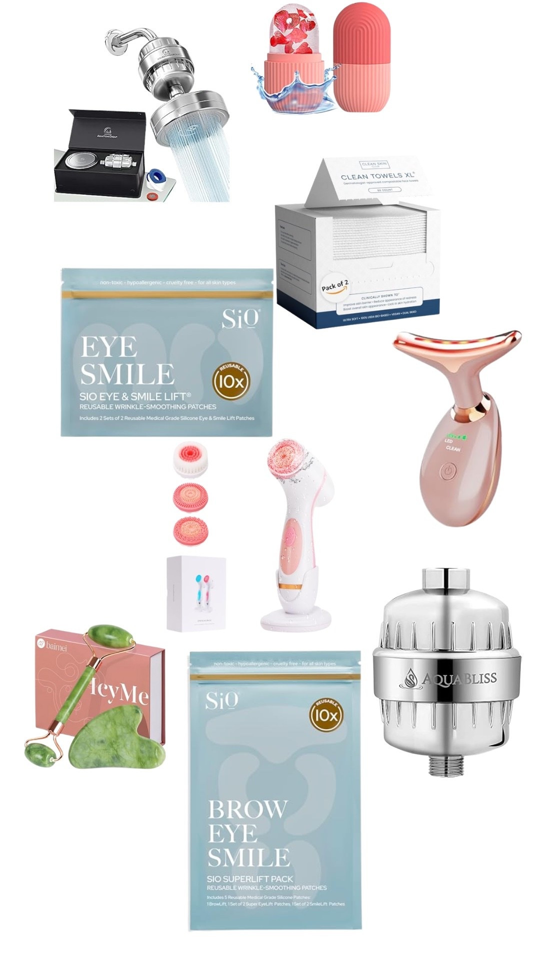 ✨Skincare + Shower Glow-Up Essentials ✨
If you’re looking to level up your self-care routine, these Amazon beauty faves are it. From filtered shower heads to wrinkle-smoothing patches, I use these tools on repeat 💆🏽‍♀️🛁

🧖🏽‍♀️ Red light therapy tool
🚿 AquaBliss shower filter
🧼 Clean Skin Club face towels
🧊 Lip mask & scrub duo
🧽 Facial cleansing brush
💚 Jade roller + gua sha
👁️ SiO reusable silicone patches (eye, brow, smile)

Linked everything in my LTK 💕 #AmazonFinds #LTKSkincare #LTKBeauty #SelfCareTools #SkincareRoutine #WrinklePatches #CleanGirlAesthetic #ShowerEssentials #RedLightTherapy #GuaSha #FacialTools #SkincareMustHaves #BeautyTools #LikeToKnowIt #AmazonBeautyFavorites #primeday25 #Amazonfinds #Amazonprimeday

•	#PrimeDayDeals
	•	#AmazonPrimeDay
	•	#AmazonDeals



#LTKSaleAlert #LTKOver40