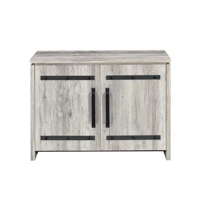 Spacious Grey Driftwood Cabinet - Maximizes Storage In Home Environments For Combines Practicality And Aesthetics | Wayfair North America