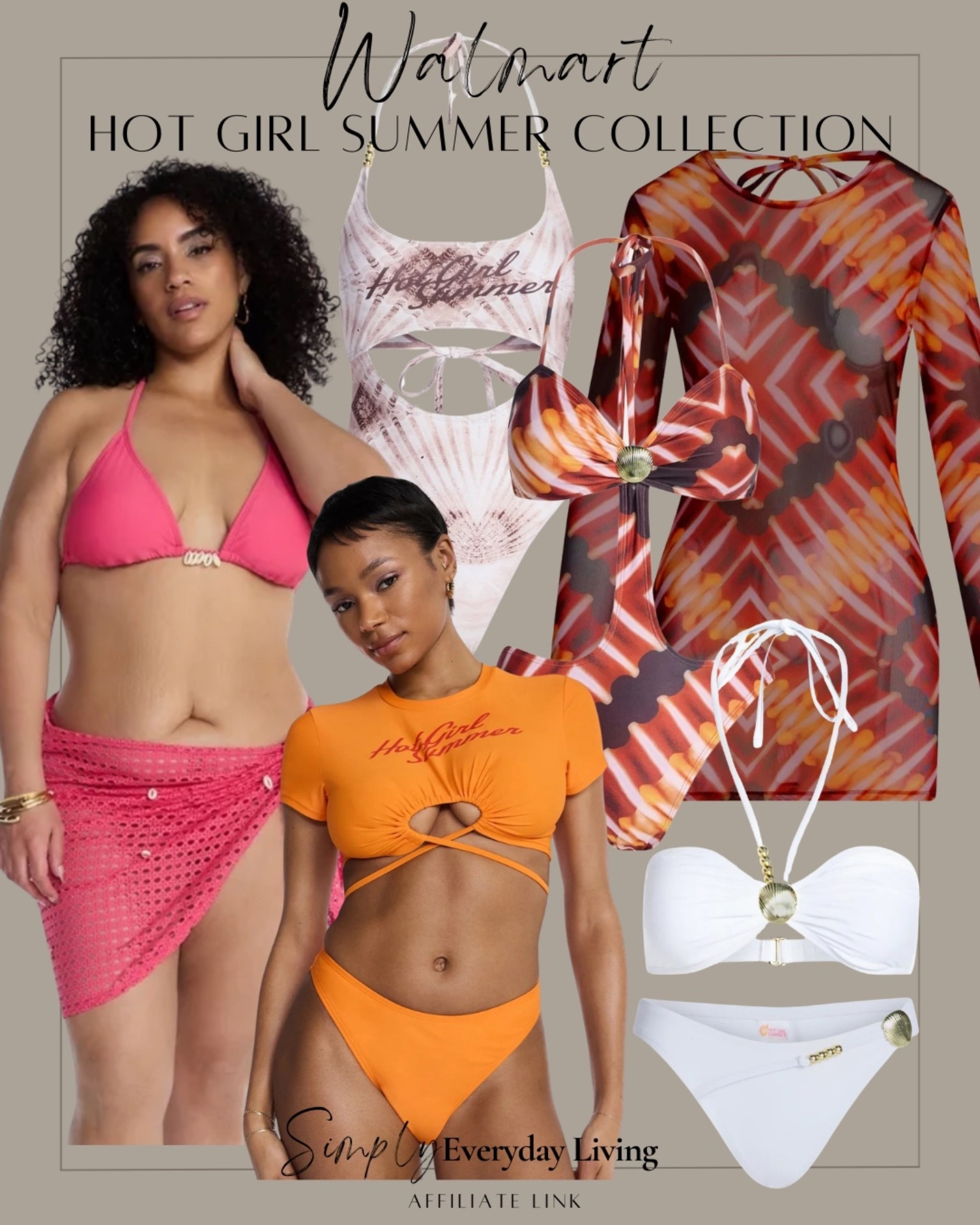 Walmart X Megan Thee Stallion 
Hot girl summer collection 