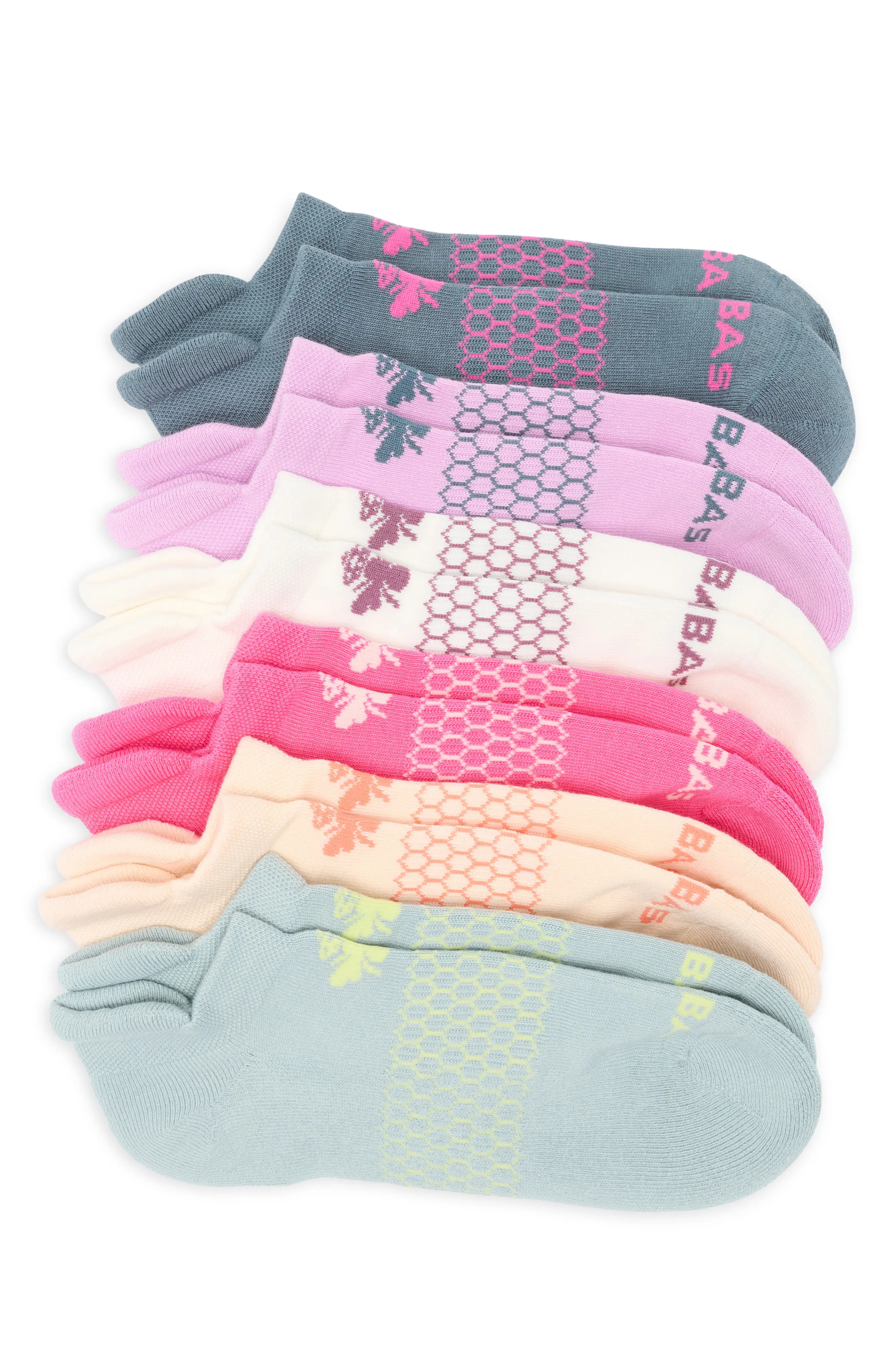 Assorted 6-Pack Solid Ankle Socks (Women) | Nordstrom | Nordstrom