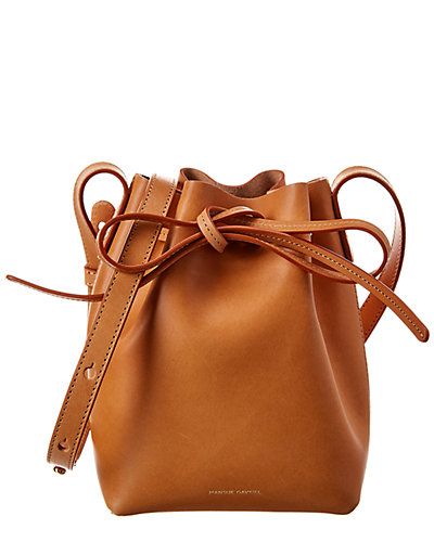 Mansur Gavriel Mini Mini Leather Bucket Bag | Ruelala