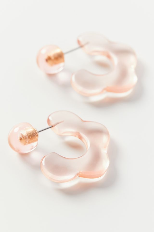 Glass Icon Hoop Earring | Urban Outfitters (US and RoW)
