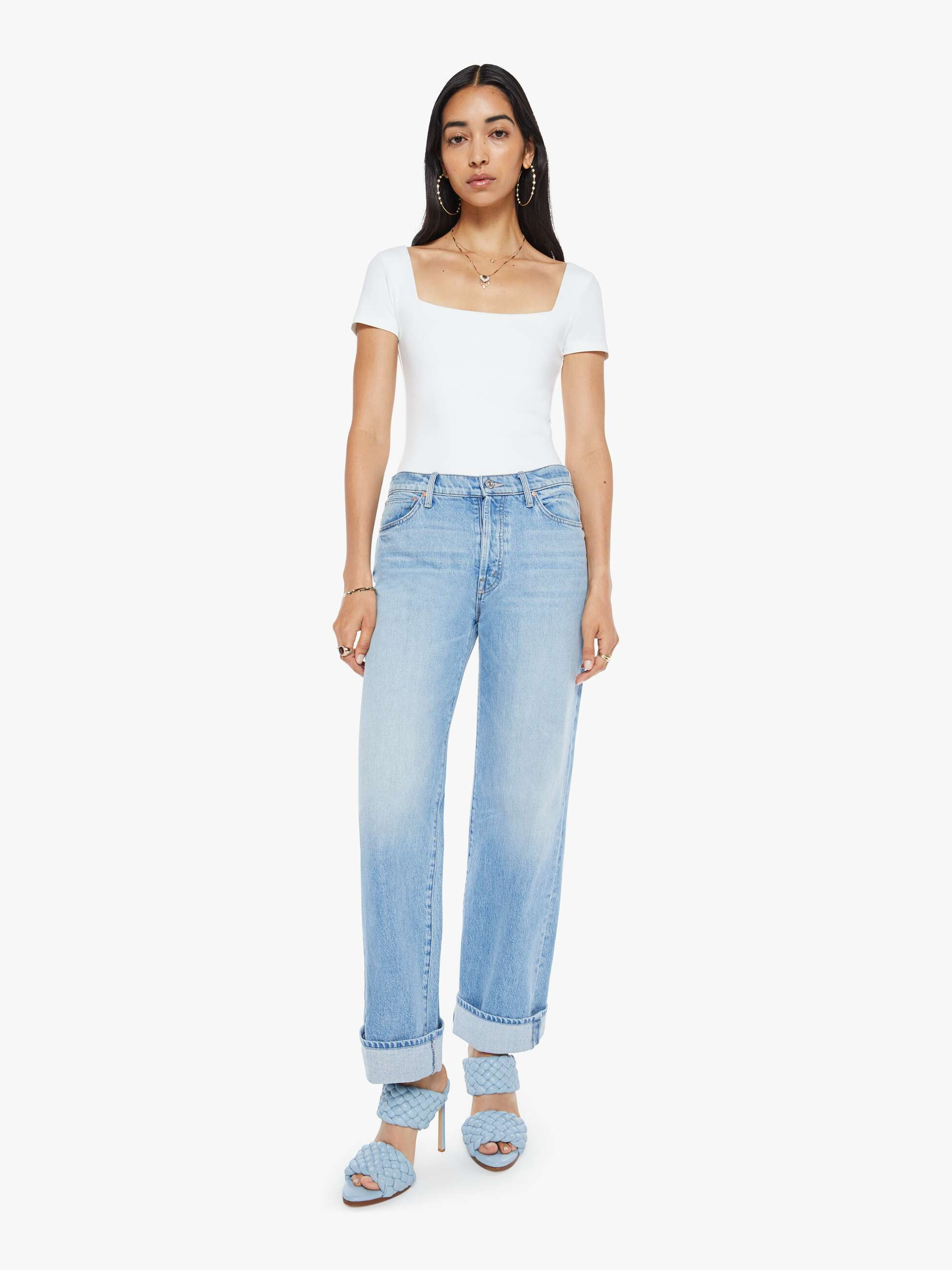 The Dodger Button Hover Cuff | Mother Denim