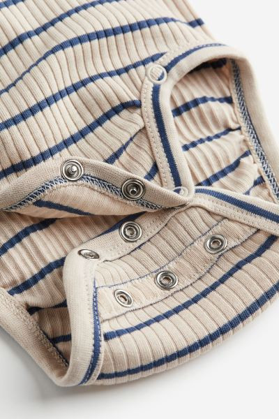 Adjustable Fit Set - Beige/blue striped - Kids | H&M US | H&M (US + CA)
