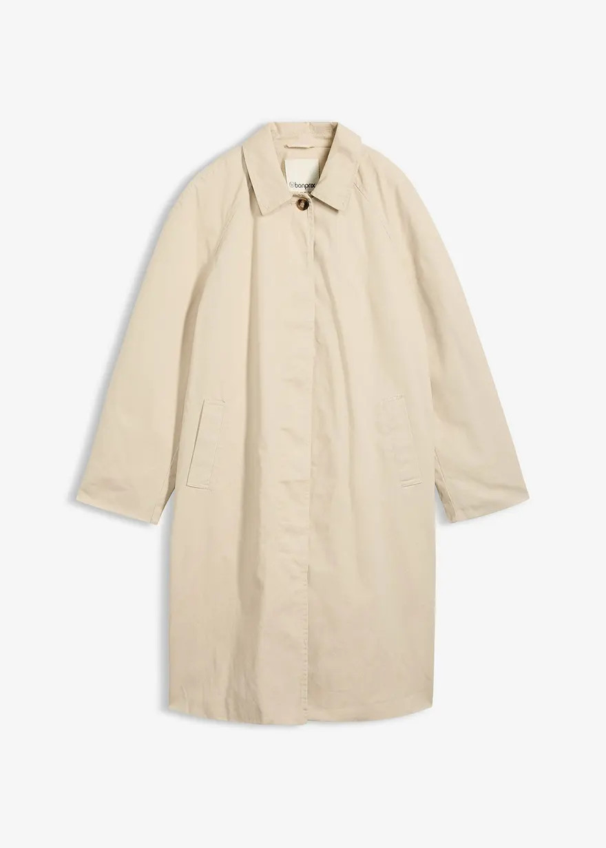Einreihiger Trenchcoat | Bonprix DE
