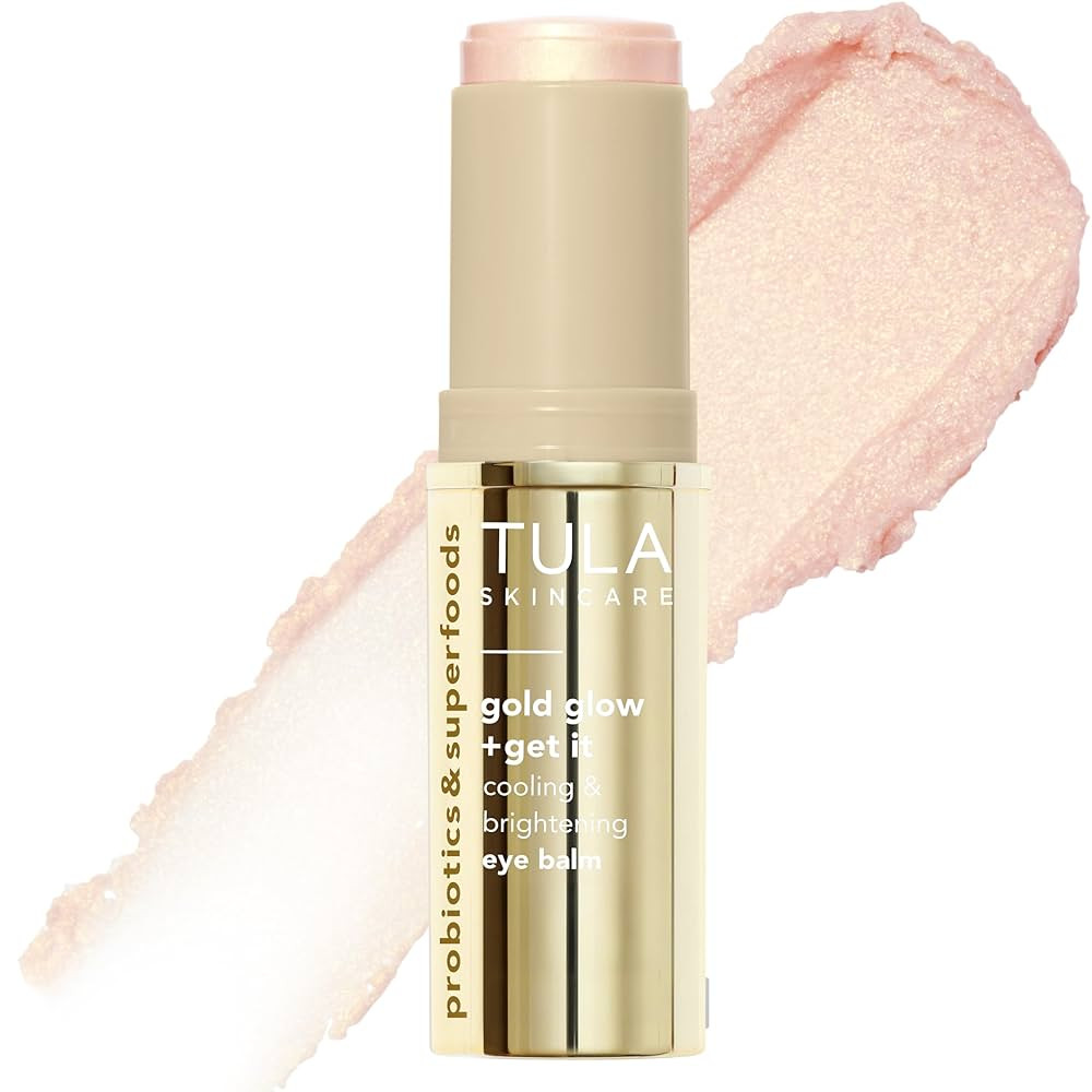 TULA Skin Care Eye Balm Gold Glow - Dark Circle Treatment, Instantly Hydrate and Brighten Underey... | Amazon (US)