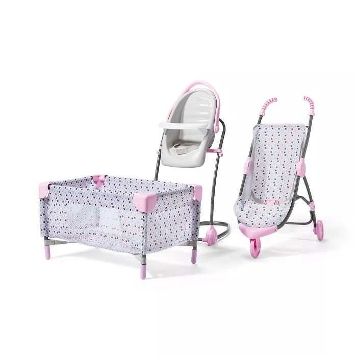 Perfectly Cute Deluxe Nursery 4pc Accessory Set for Baby Dolls | Target
