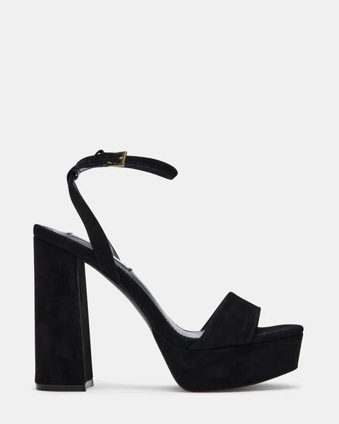LESSA BLACK SUEDE | Steve Madden (US)