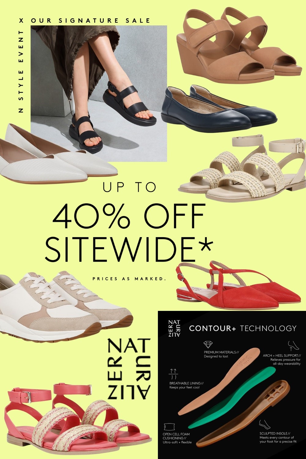 Nauturalizer sale up to 40% off sitewide! With wide widths and sizes up to 12, there is a great shoe for everyone! 

#LTKShoeCrush #LTKSaleAlert #LTKStyleTip