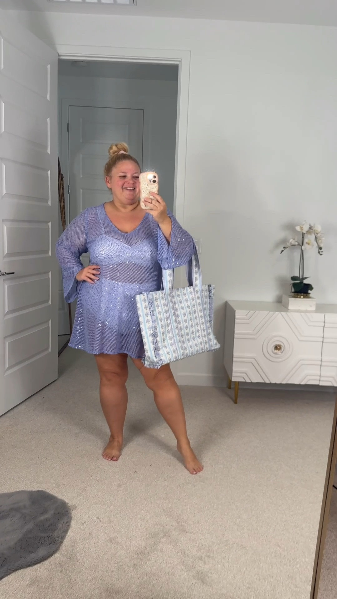 Wearing 20 top, 18 bottoms
18/20 swim cover 
Bag is linked on Instagram 






Gifted
@swimsuitsforall

#LTKPlusSize #LTKTravel #LTKSwim