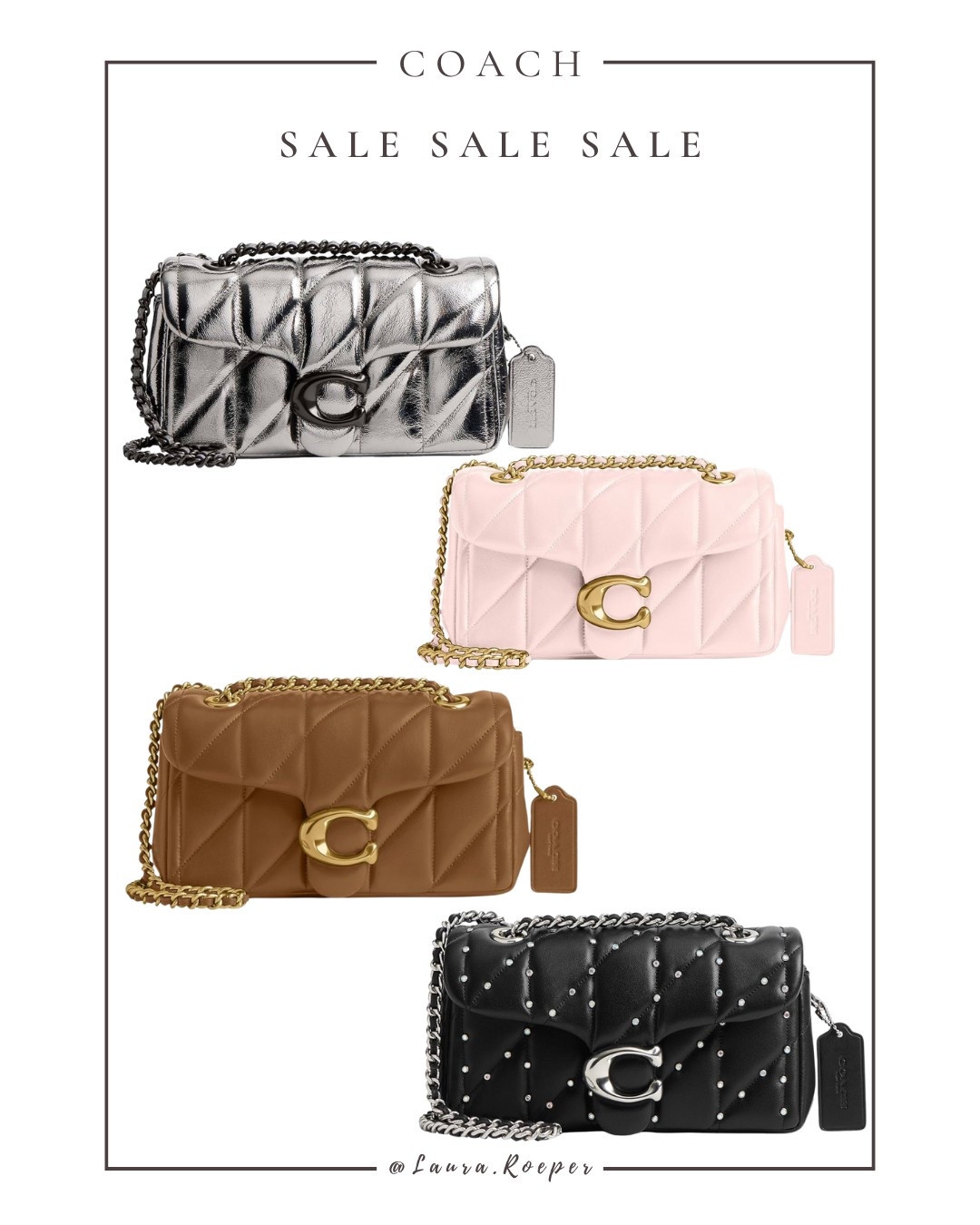 My coach girlies you know how hard it is to find a tabby on sale! I found a Tabby 20 for under $240! 
#coachgirlies #coachfinds #coach

#LTKFindsUnder100 #LTKItBag #LTKStyleTip