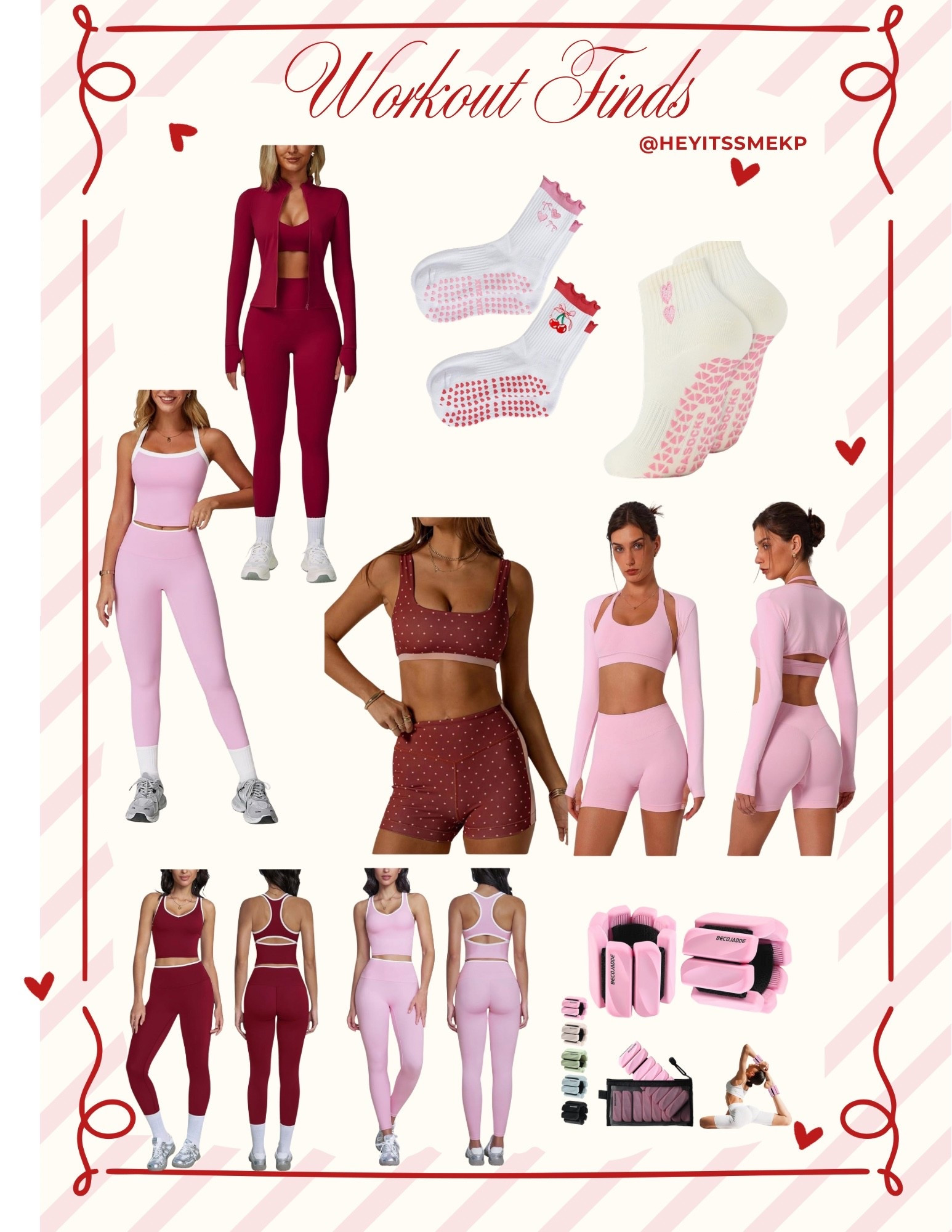 Since everyone is back in the gym, including myself, I’m round up my favorite workout sets for valentines season ❤️💕

#LTKActive #LTKValentine #LTKootd