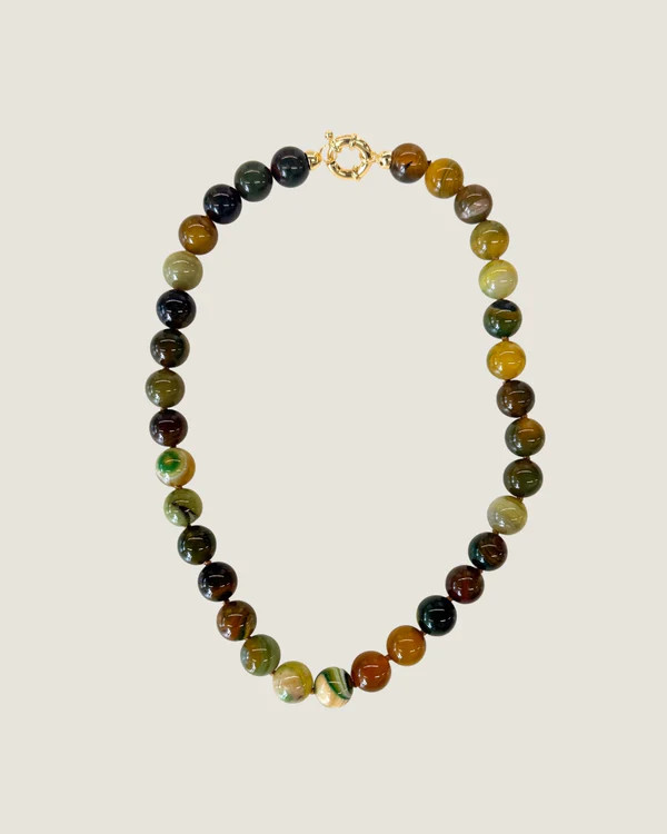 Tuscany Necklace Chartreuse | Reliquia Collective & Blanca