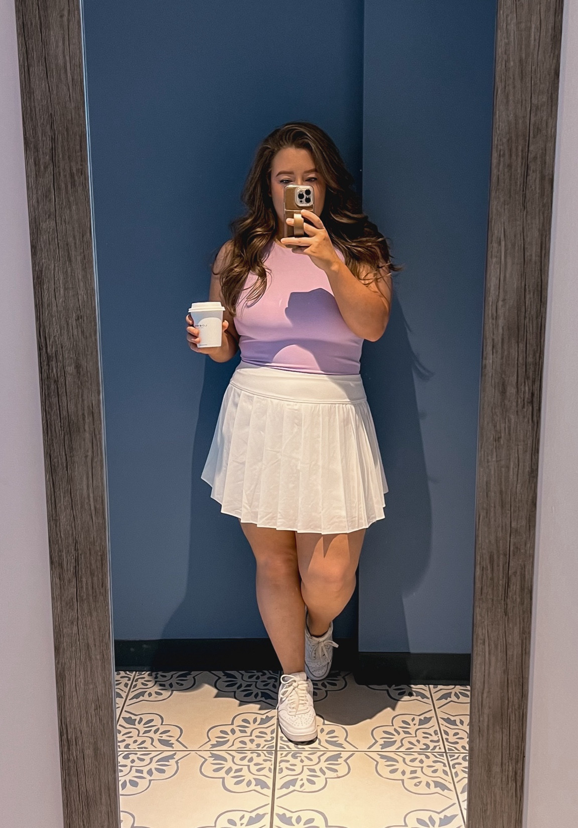 My favorite pleated skort is on major sale today!! 

#LTKMidsize #LTKActive #LTKSaleAlert