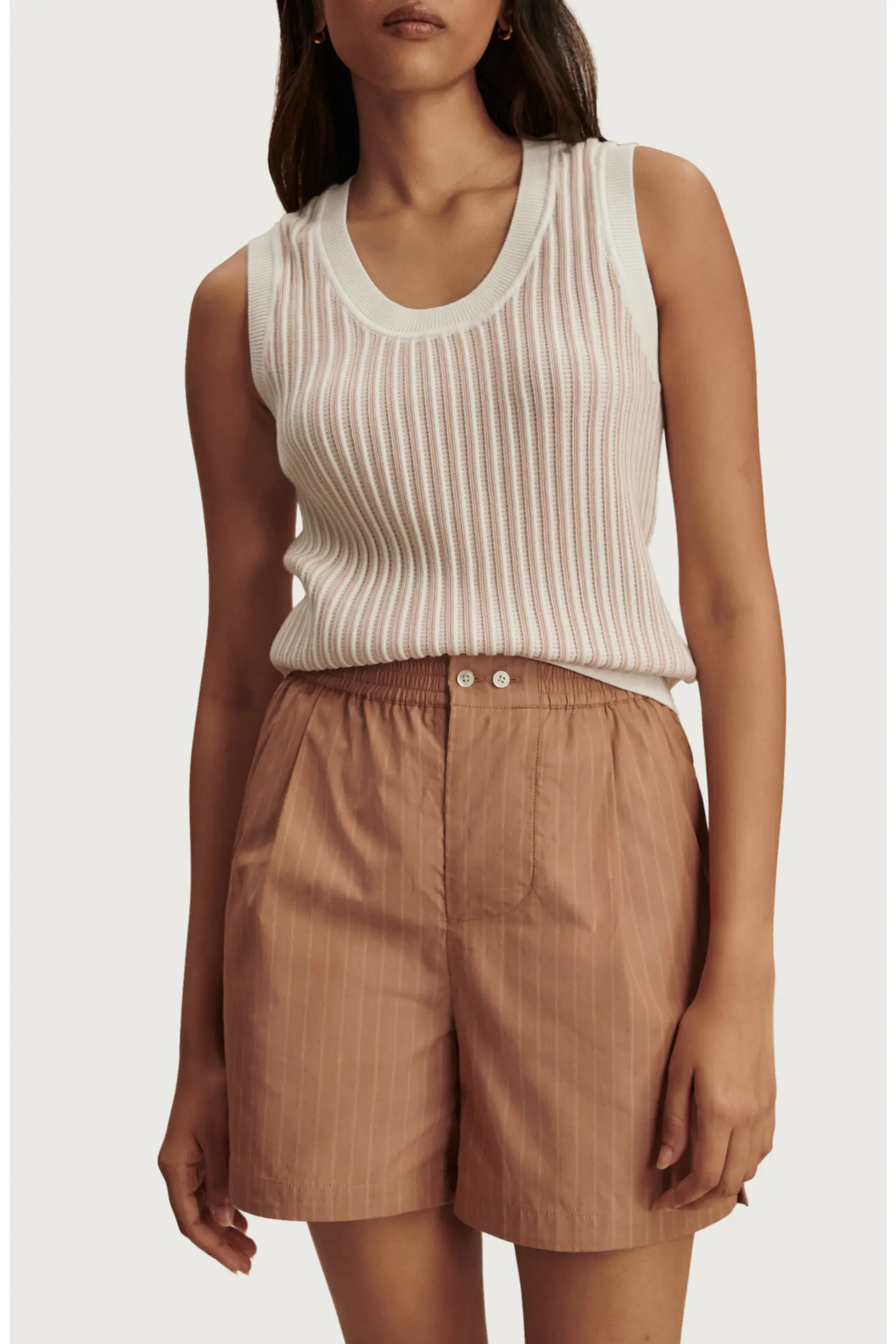 Aldcroft Rib Knit Cotton Tank (Women) | Nordstrom | Nordstrom