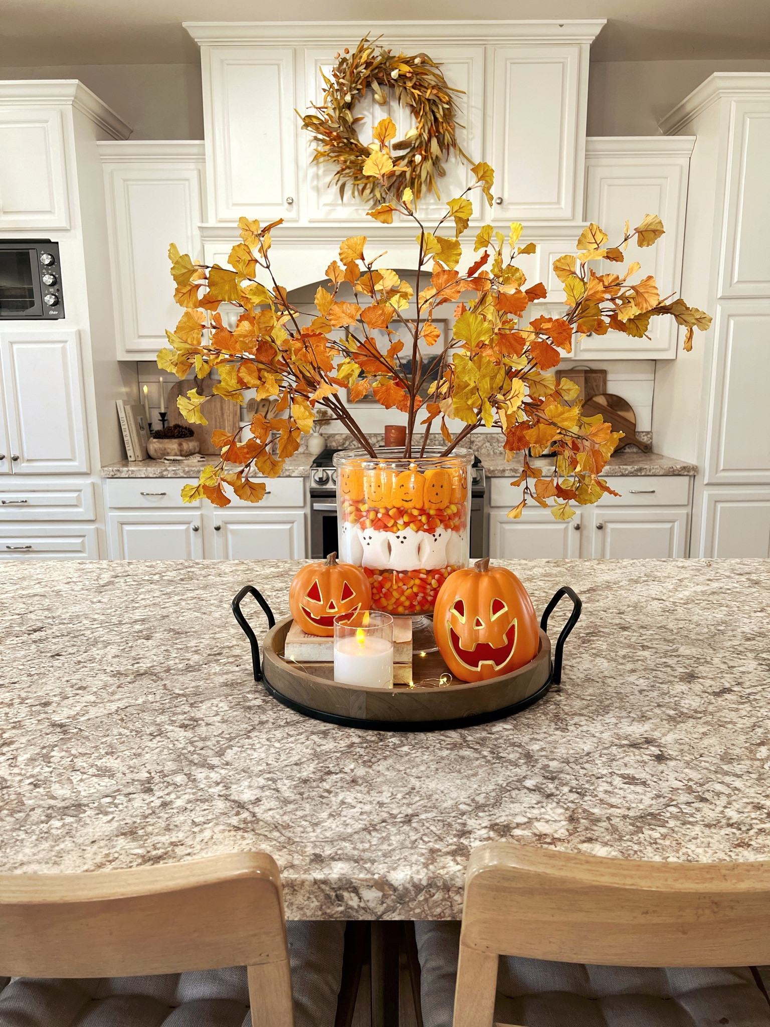 Fall/Halloween centerpiece!🎃