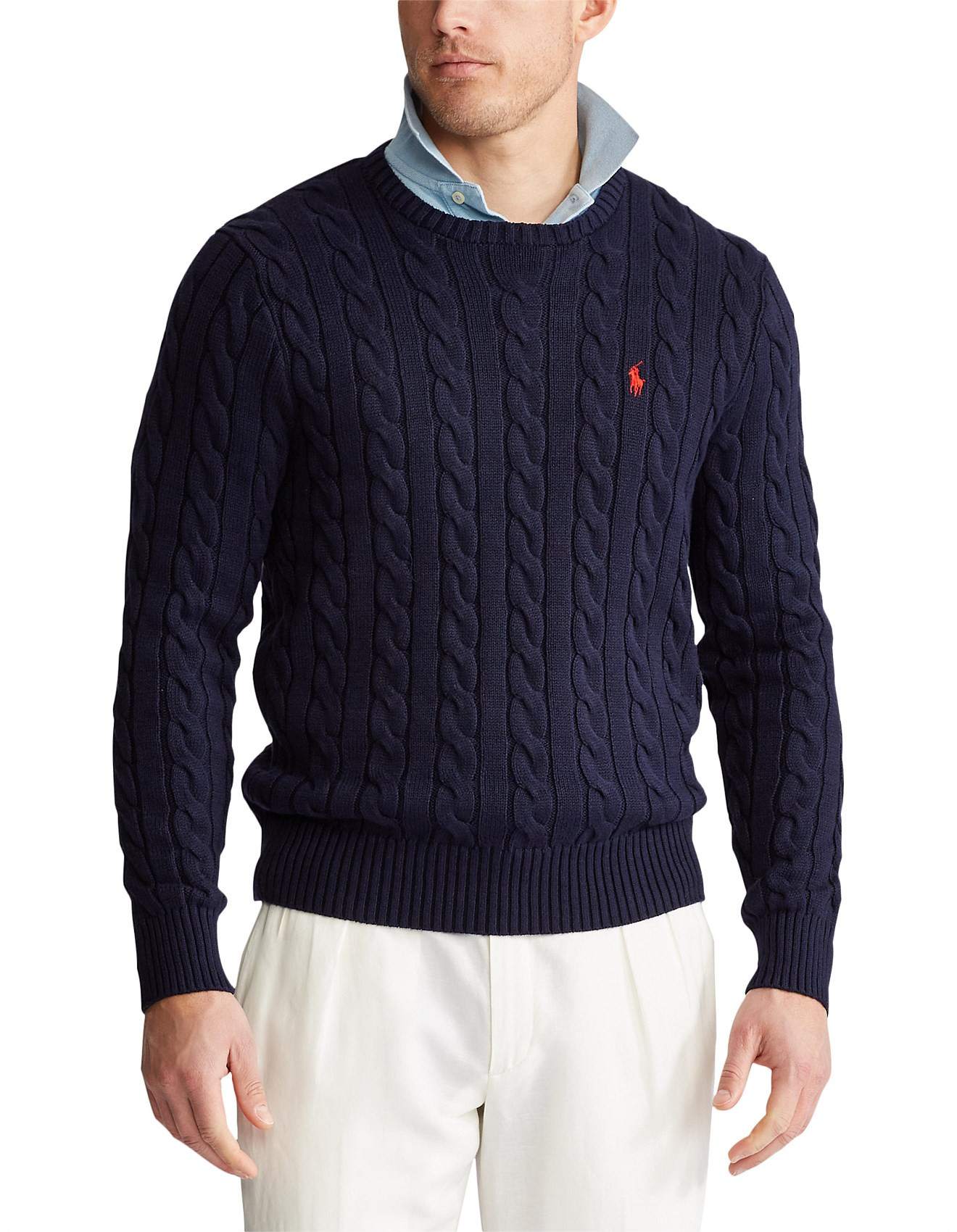 Mens Long Sleeve Sweater | David Jones (Australia & New Zealand)