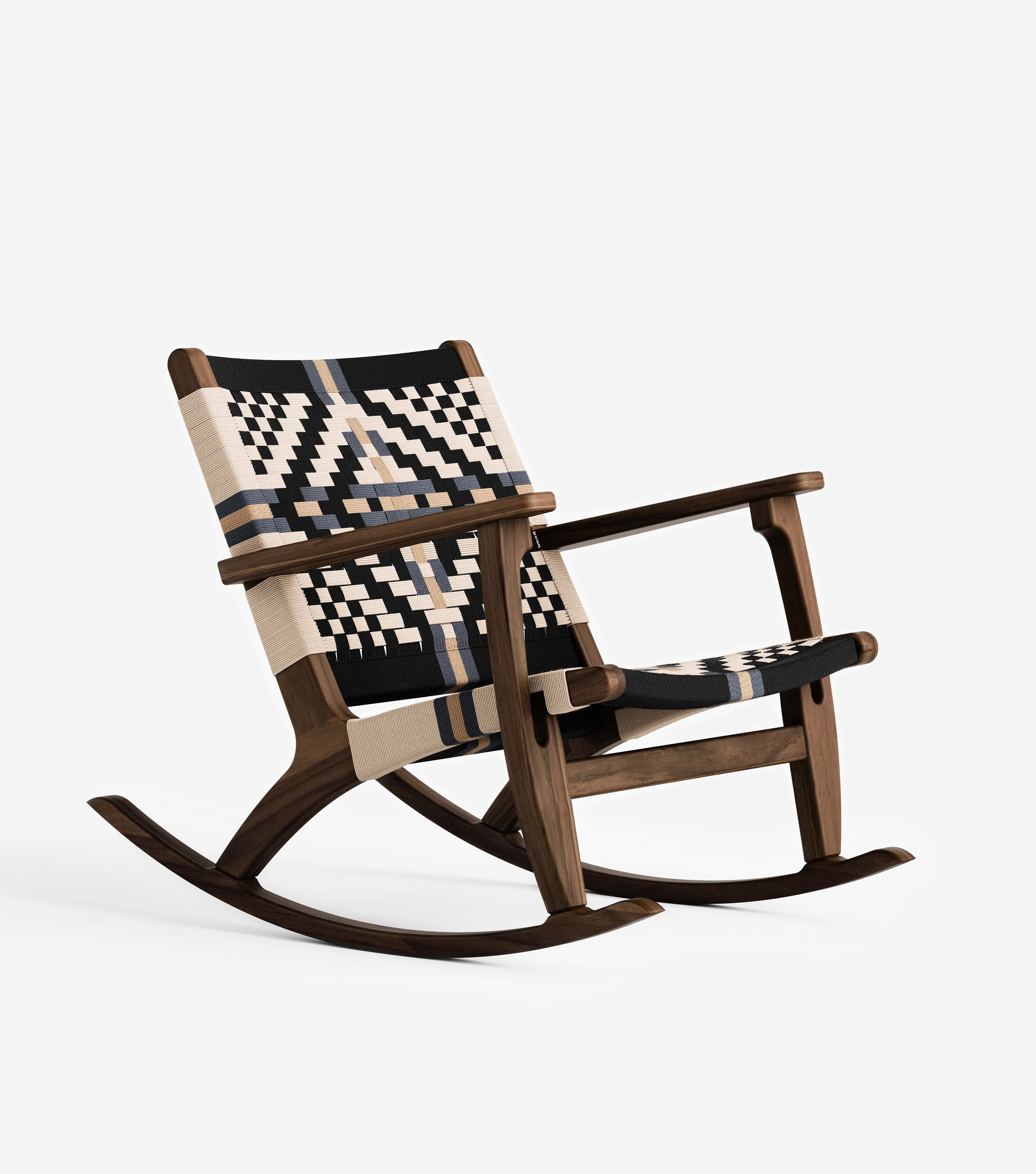 Masaya Rocking Chair | Colonial Pattern | Masaya Co