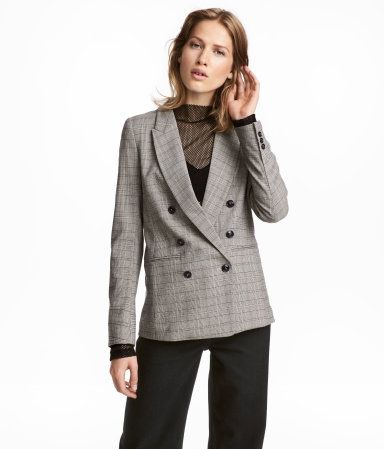 H&M Double-breasted Jacket $59.99 | H&M (US)