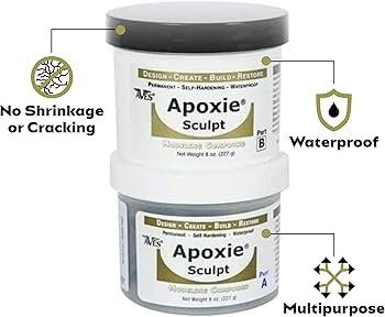 Aves Apoxie Sculpt - 2 Part Modeling Compound (A & B) - 1 Pound, Natural | Amazon (US)