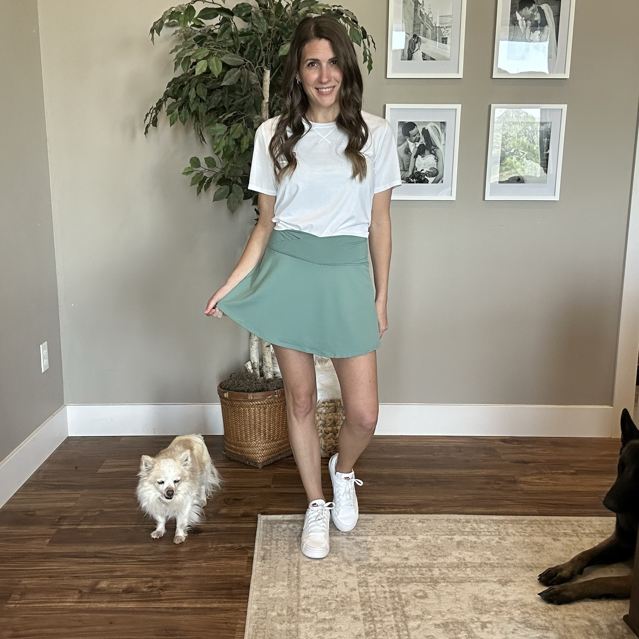 Cute tennis or golf skirt! Built in shorts 👌

#LTKActive #LTKSeasonal #LTKfitness