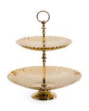 2 Tiered Cake Stand | Global Home | Marshalls | Marshalls