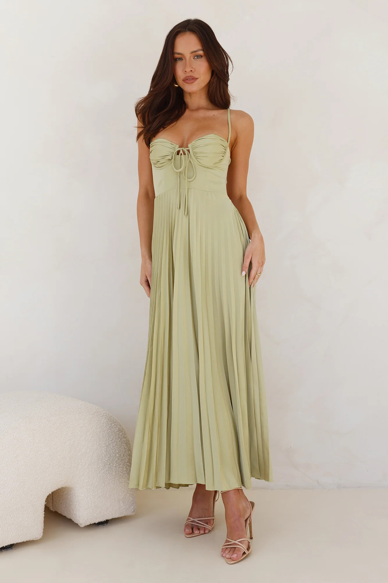 Classy Lover Maxi Dress Green | Hello Molly (US)