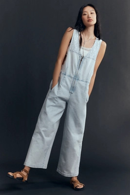 Pilcro Front-Zip Wide-Leg Jumpsuit | Anthropologie (US)